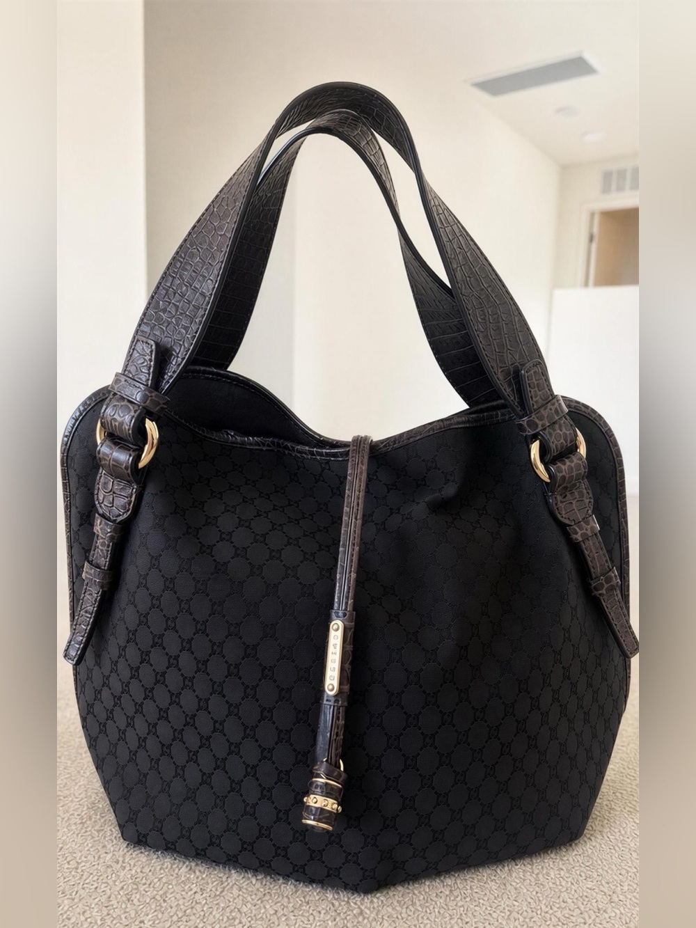Celine Mint Condition Brown Designer Shoulder Bag